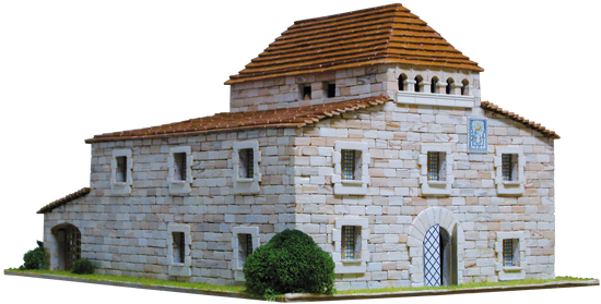 [ A1405 ] Aedes Masia del Barça 1/75