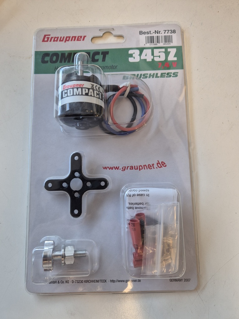 [ G7738 ] GRAUPNER COMPACT 345Z 7,4V