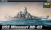 [ AC14222 ] ACADEMY USS Missouri bb-63 mcp 1/700