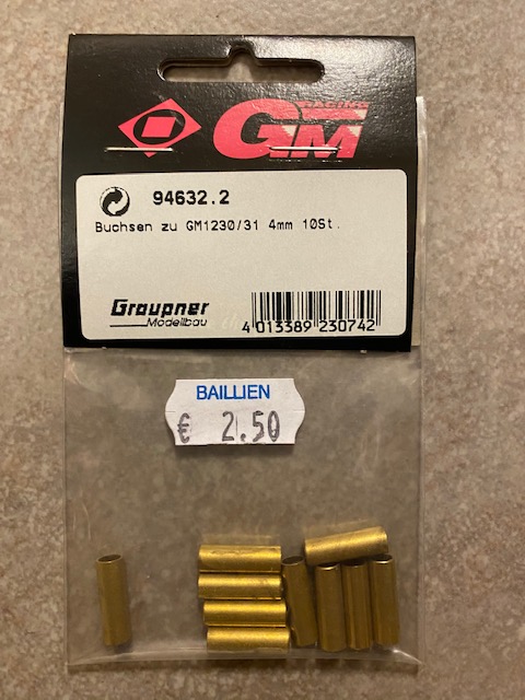 [ G94632.2 ] Buchsen zu GM1230/314mm 10St.