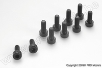 [ GF-0100-029 ] Cilinderkopschroef - Binnenzeskant - M4x25 - Staal - 10 st 