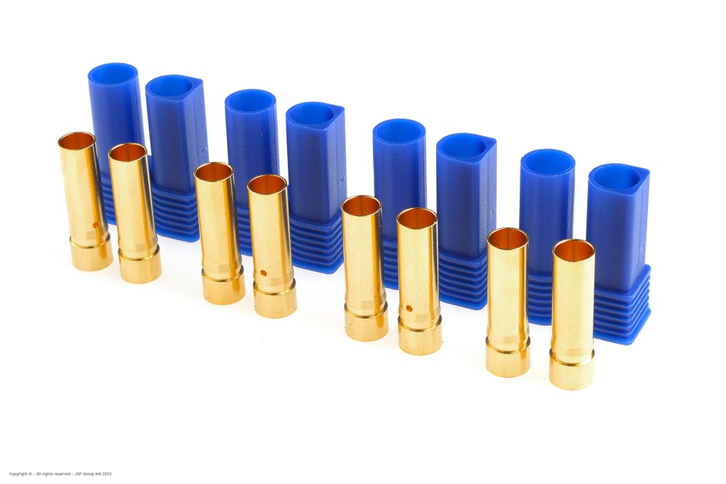 [ GF-1014-002 ] Connector - EC-5 - Goudcontacten - Man. - 4 st 