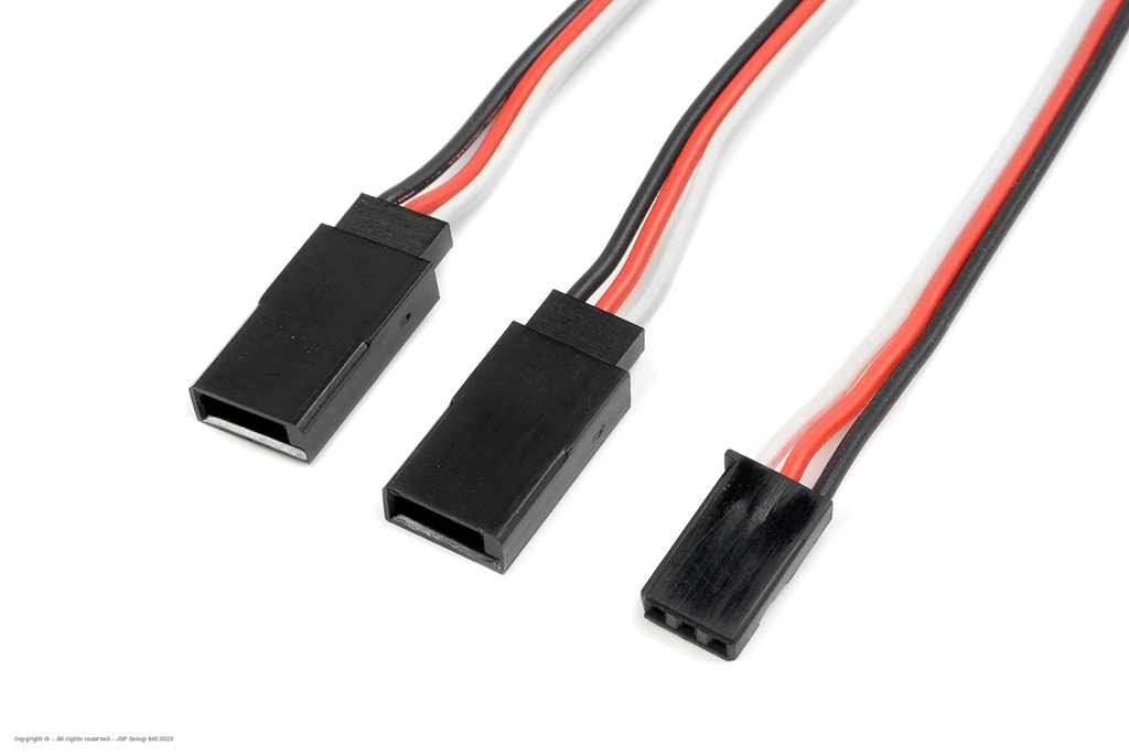 [ GF-1100-020 ] Servo Y-kabel - Futaba - 22AWG / 60 Strengen - 15cm - 1 st 