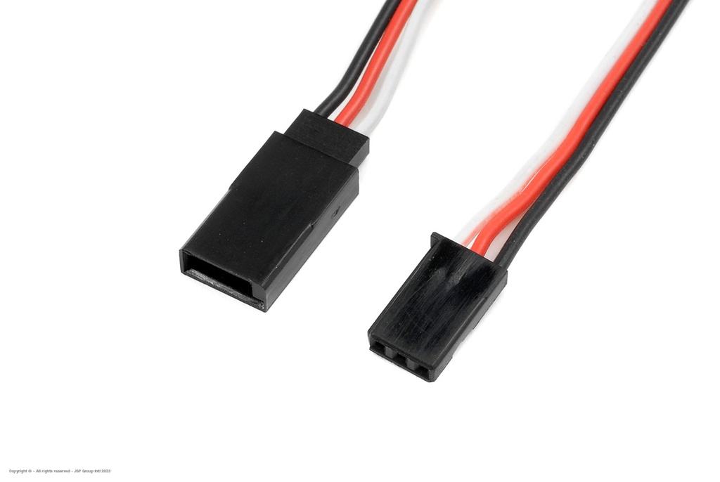 [ GF-1100-014 ] Servo verlengkabel - Futaba - 22AWG / 60 Strengen - 90cm - 1 st 