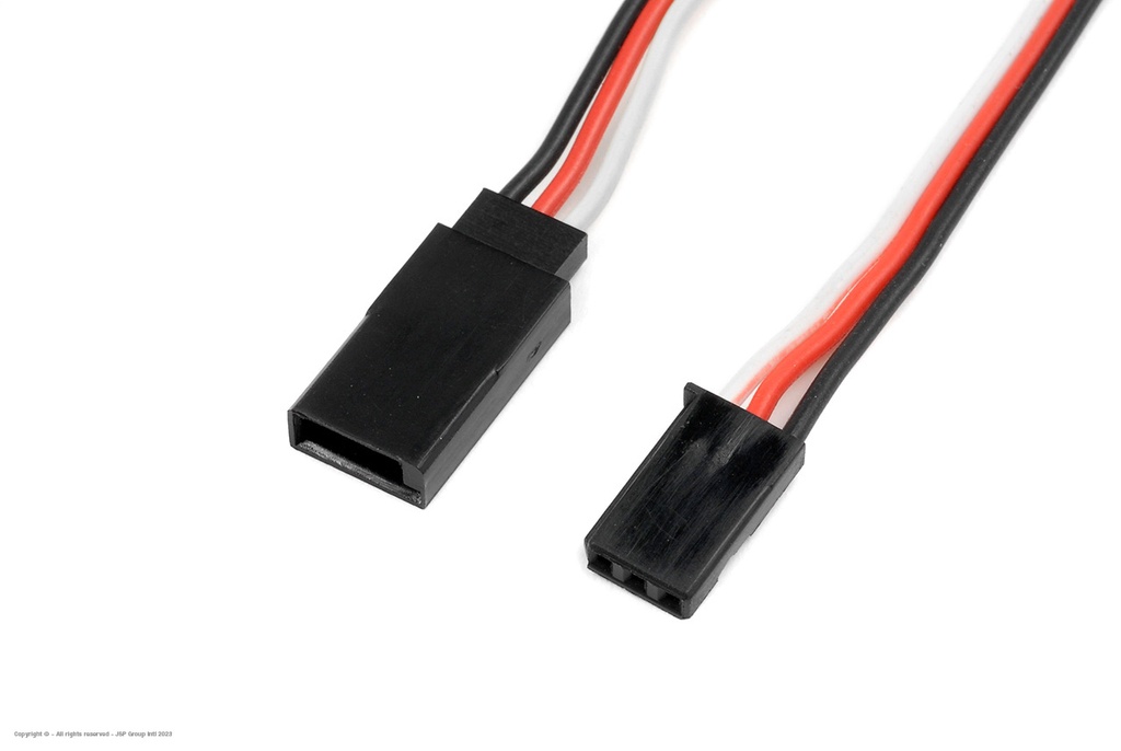 [ GF-1100-013 ] Servo verlengkabel - Futaba - 22AWG / 60 Strengen - 60cm - 1 st 