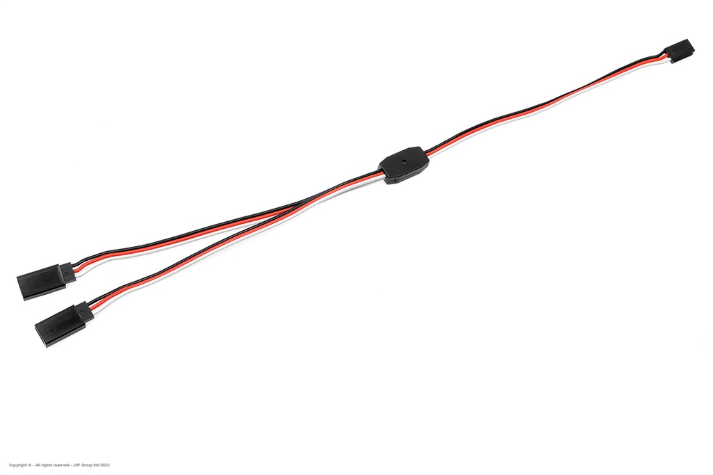 [ GF-1100-021 ] Servo Y-kabel - Futaba - 22AWG / 60 Strengen - 30cm - 1 st 