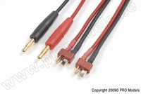 [ GF-1200-071 ] Laadkabel - Serieel - Deans - 14AWG Siliconen-kabel - 30cm - 1 st 