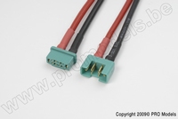 [ GF-1310-060 ] Verlengkabel MPX, silicone kabel 14AWG, 12cm (1st) 