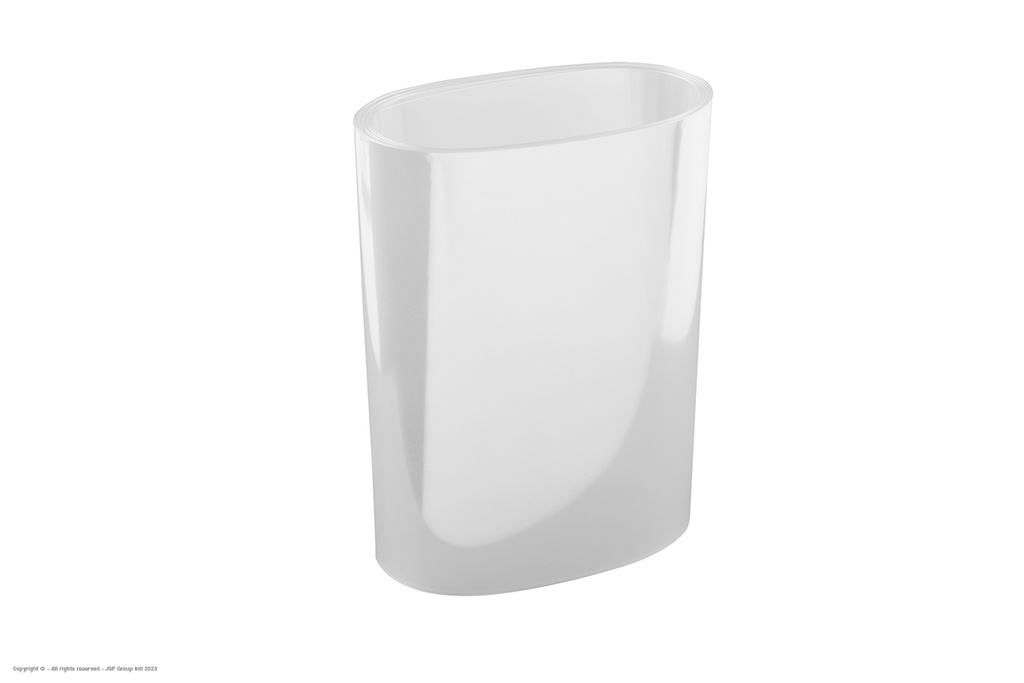 [ GF-1450-090 ] Krimpkous 91mm - Transparant  - 1m