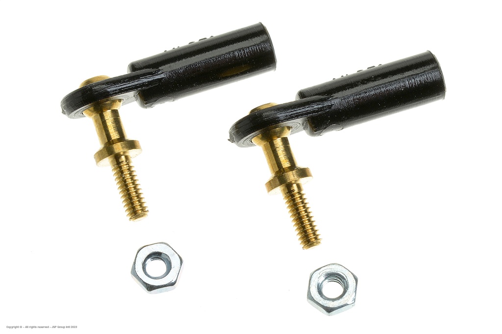 [ GF-2142-003 ] Nylon bolgewricht - M2 - Medium - M2 Lang bolgewricht - 2 st 