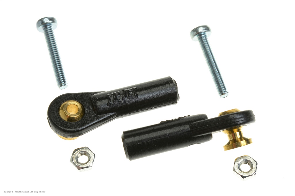 [ GF-2141-002 ] Nylon bolgewricht - M2 - Klein - M2 Lang bolgewricht - 2 st 
