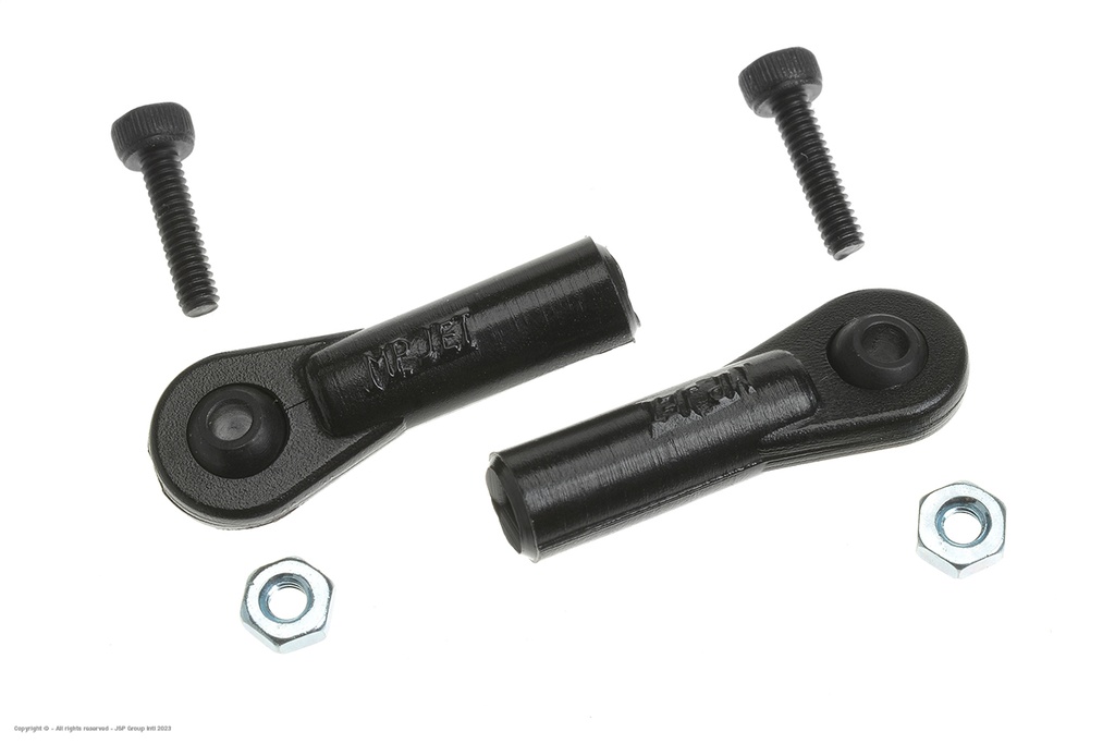 [ GF-2141-001 ] Nylon bolgewricht - M2 - Klein - M2 Kort bolgewricht - 2 st 