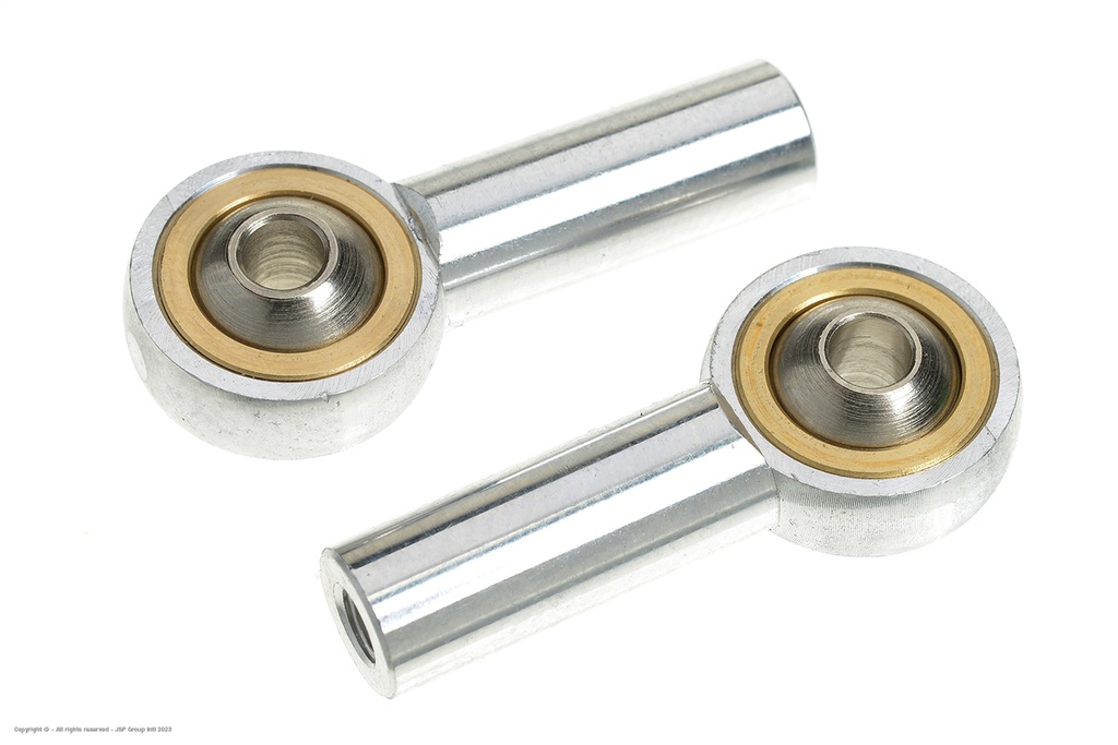 [ GF-2146-005 ] Aluminium bolgewricht - M3 - Kogel voor M3 schroeven - 2 st 