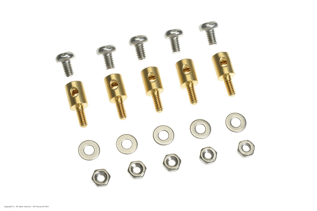 [ GF-2174-001 ] Verstelbare stuurstang adapter - micro - 5 st 