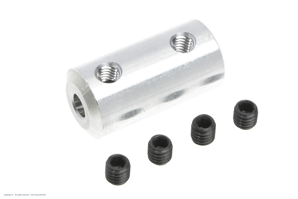 [ GF-4005-005 ] Koppeling adapter - As Dia. 3/2mm - BD 9mm - 1 pc 