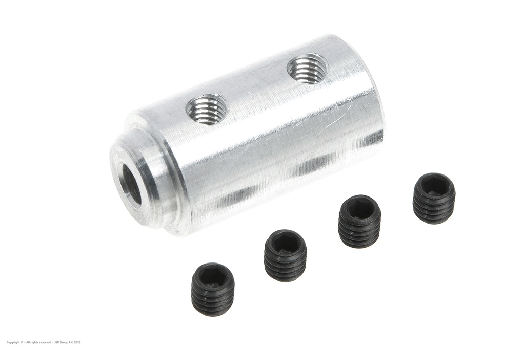 [ GF-4005-006 ] Koppeling adapter - As Dia. 3/3mm - BD 9mm - 1 pc 