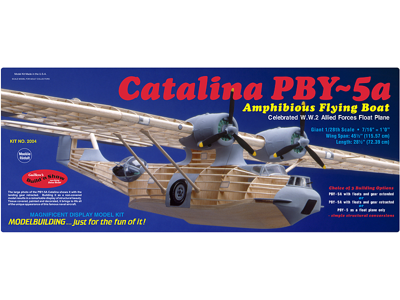 [ GUI2004 ] Guillows PBY-5A Catalina 1/28