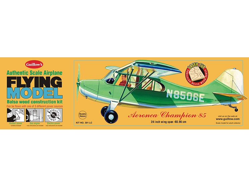 [ GUI301 ] Guillows aeronca champion  1/18