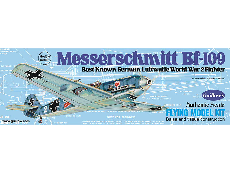 [ GUI505 ] Guillows Messerschmitt BF-109  1/30