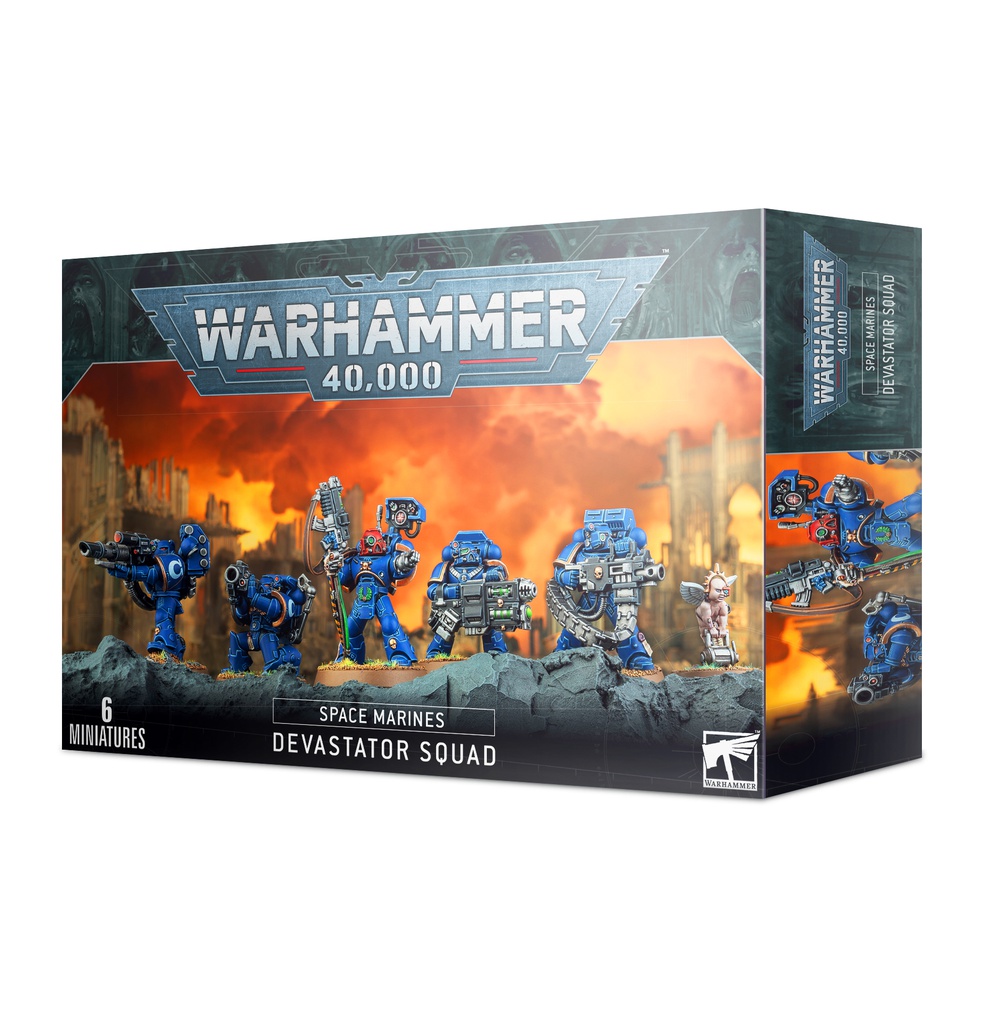 [ GW48-15 ] space marine devastator squad