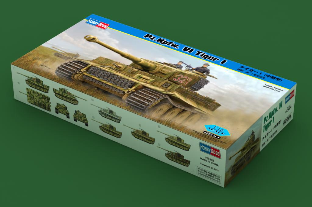 [ HB82601 ] Hobbyboss Pz.Kpfw VI Tiger 1             1/16