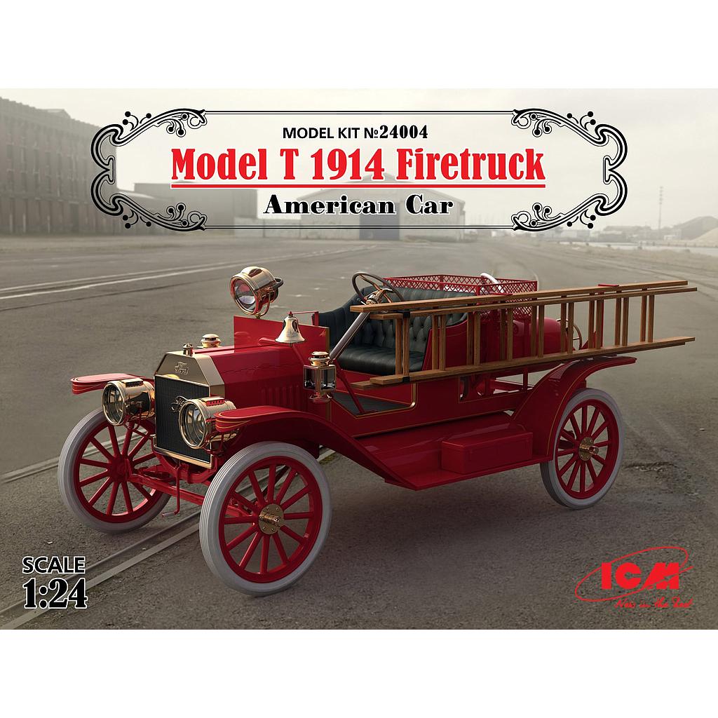 [ ICM24004 ] ICM Model T 1914 Firetruck         1/24