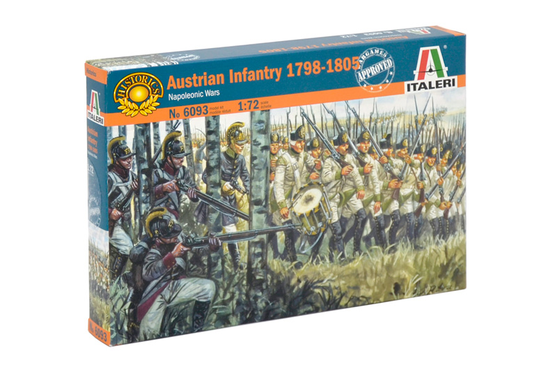 [ ITA-6093S ] Italeri austrian infantry 1798-1805 1/72