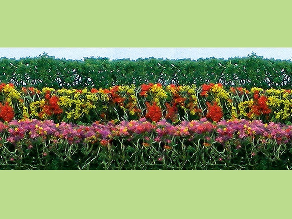 [ JTT95515 ] JTT flower &amp; green hedges / groene en gebloemde hagen  1/100  HO  scale       