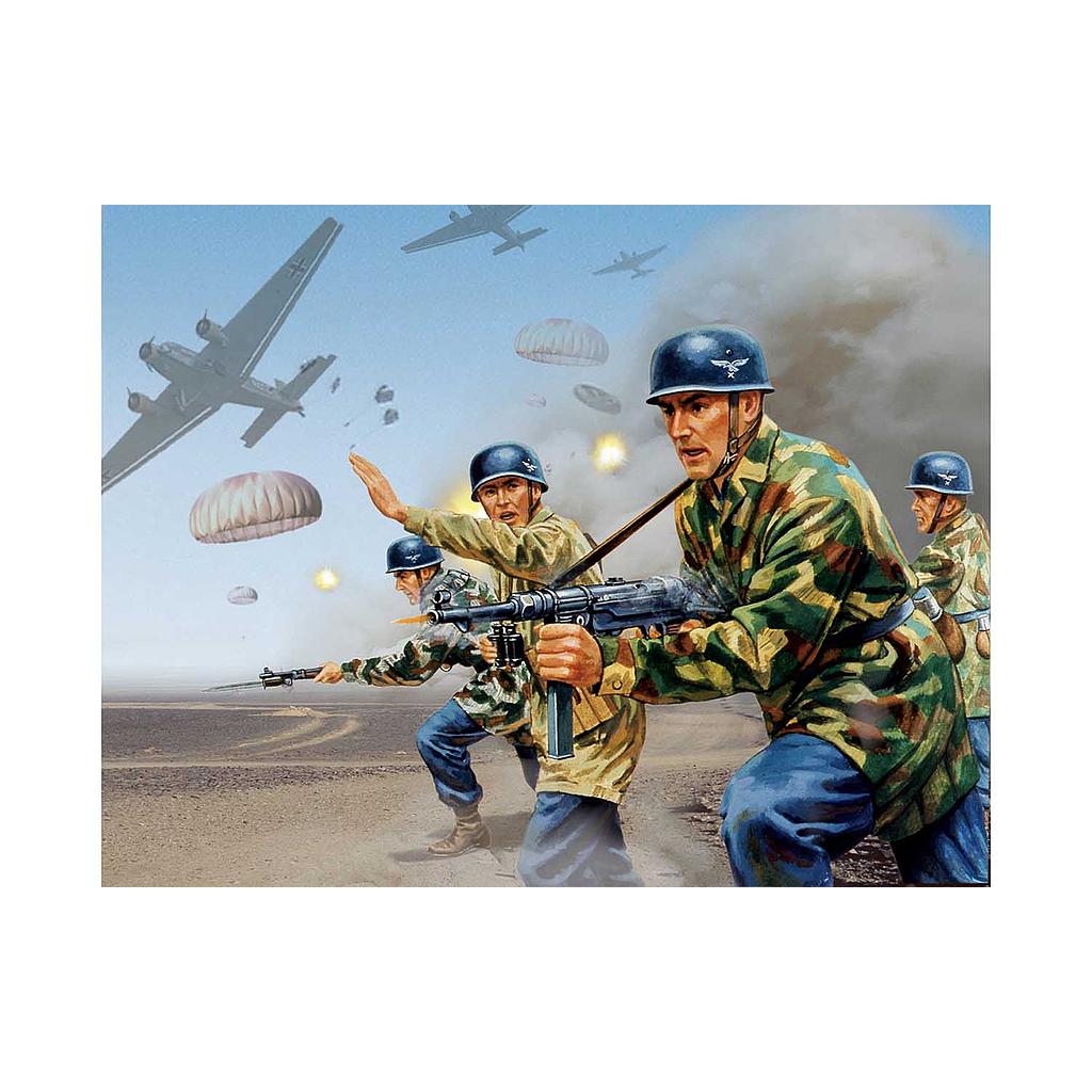 [ AIRA02712V ] Airfix WW II GERMAN PARATROOPS 1/32