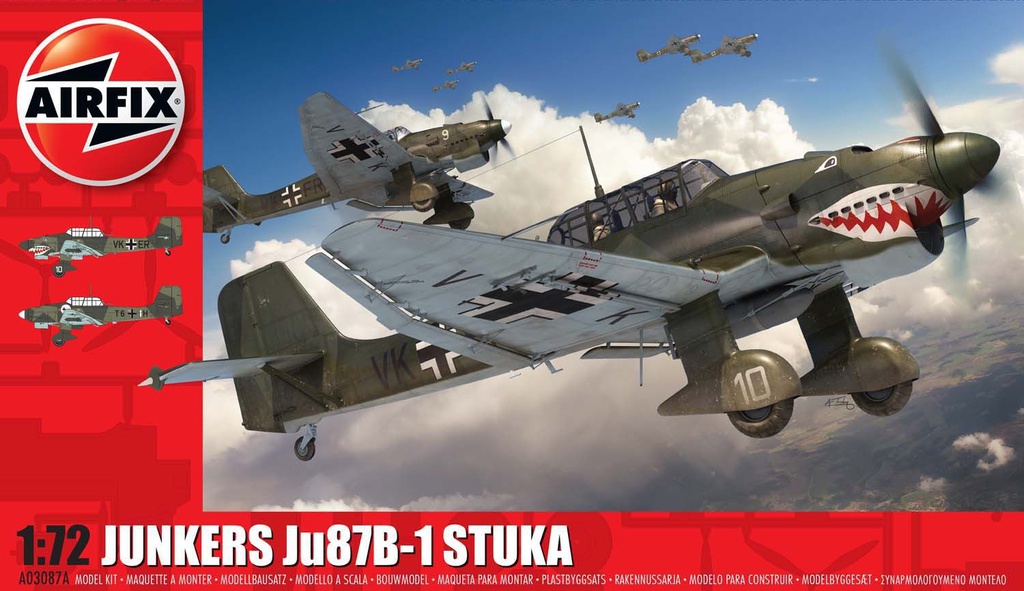 [ AIRA03087A ] Airfix Junkers Ju87B-1 Stuka 1/72
