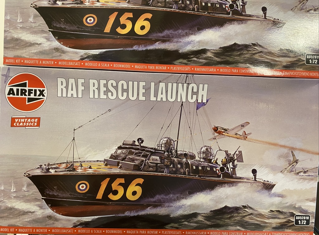 [ AIRA05281V ] Airfix RAF Rescue Launch 1/72