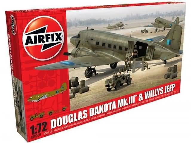 [ AIRA09008 ] Douglas Dakota MkIII with Willys Jeep