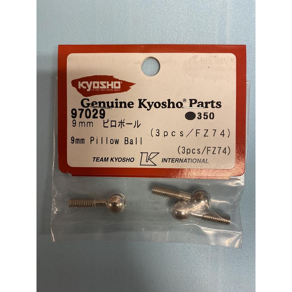 [ K97029 ] Kyosho 9mm Pillow Ball (3 pcs)