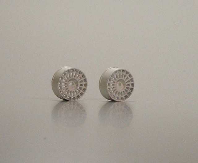 [ KMDH-003W ] Kyosho Wheel Set (Lancia Delta HF/White/Mini-Z 4st.