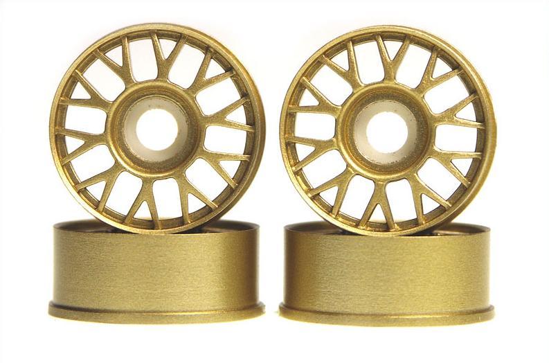 [ KMZ-14GL ] Kyosho Felgen normal Impreza gold - 1/24 - 8,5mm (4st.)