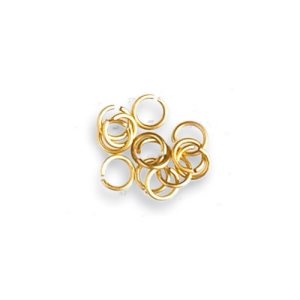 [ AL8110 ] Artesania latina messing rings  4mm circa 75st