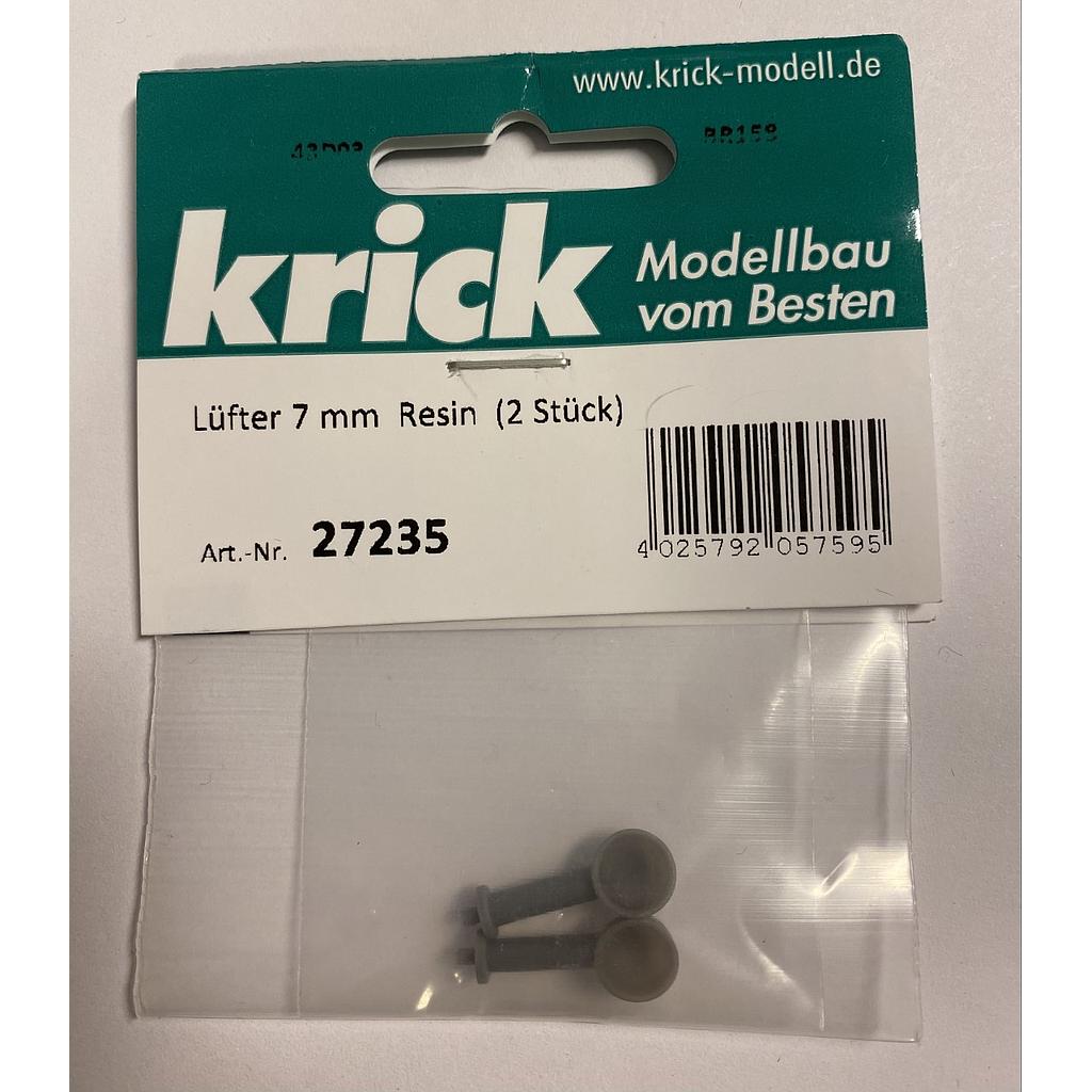 [ KR27235 ] Krick Luchthapper 7mm 2 stuks