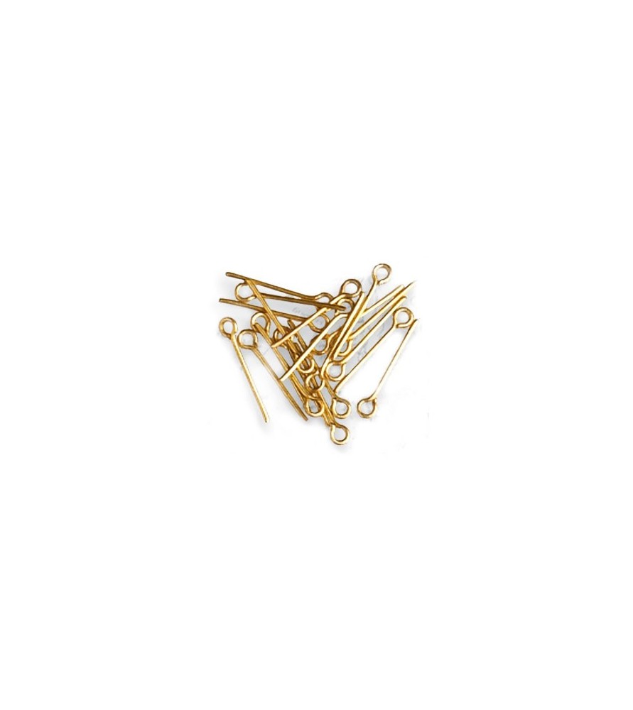[ AL8606 ] Artesania Latina Pitons de Laiton 15 mm (60 Unités)