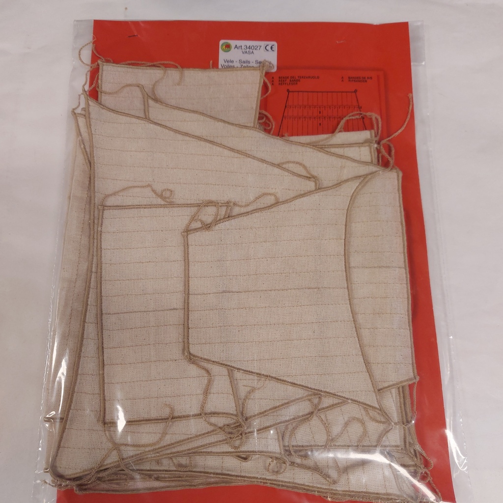 [ M34027 ] Mantua stitched sails  Wasa