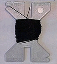 [ M34300 ] Mantua cordage fonce (noir) mm 0,75 - m 10