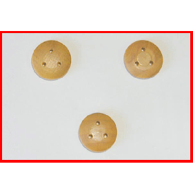 [ M37204 ] Mantua cap de mouton ramin 9mm 10pcs