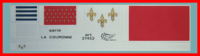 [ M37452 ] Mantua vlaggenset La Couronne