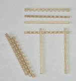 [ M42700 ] Mantua wooden grating kit 1x3x34mm