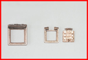 [ M42740 ] Mantua  portes de canons  9x9 mm  10pcs