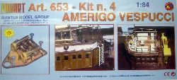 [ M653 ] Mantua Amerigo Vespucci 1/84 Kit n»4