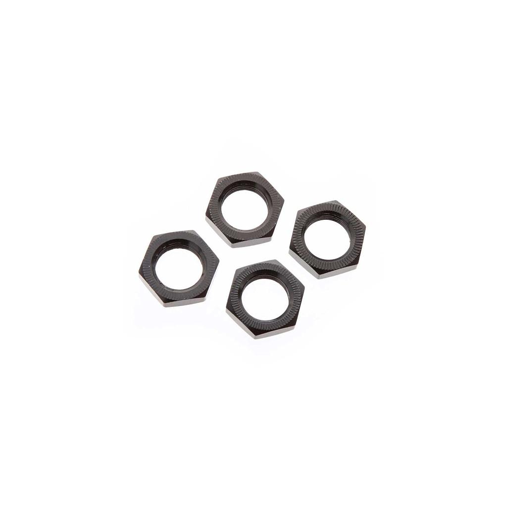 [ AR310449 ]Arrma -  Wheel Nut Aluminum 17mm Black - 4 pcs - ARAC9763