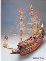 [ M956 ] Mantua bouwplan Souvereign of the Seas