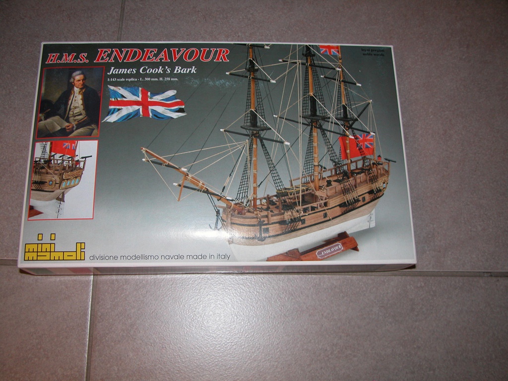 [ MAM18 ] Mamoli mini HMS ENDEAVOUR 1/143