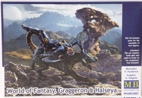[ MB24007 ] Master Box World of Fantasy Graggeron & Halseya        1/24