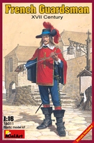[ MINIART16011 ] French Guardsman. XVII c.      1/16